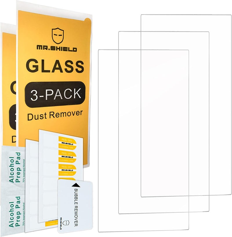 Mr Shield [3-Pack] Screen Protector For Fiio M11 Plus [Tempered Glass] [Japan Glass with 9H Hardness] Screen Protector - Image 2